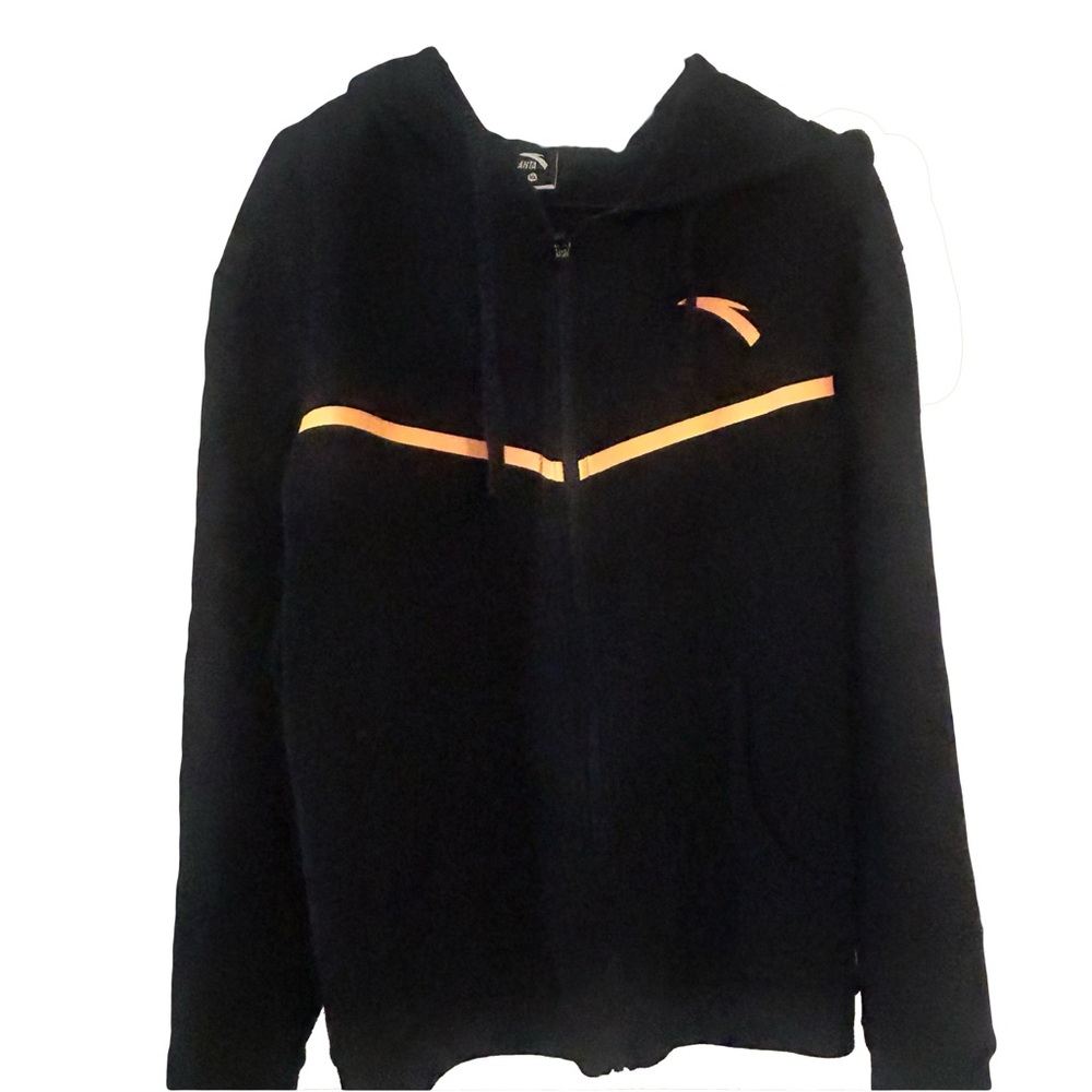 Men’s Anta Hoodie Black/Yellow Tech Jacket Hoodie Kyrie